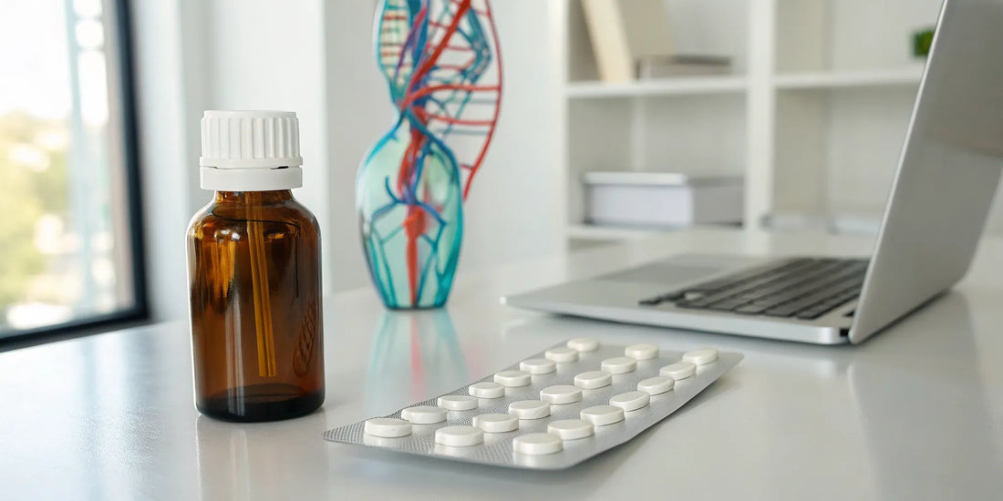 Bottle and tablets of Lacosamide, which is used for nerve pain.