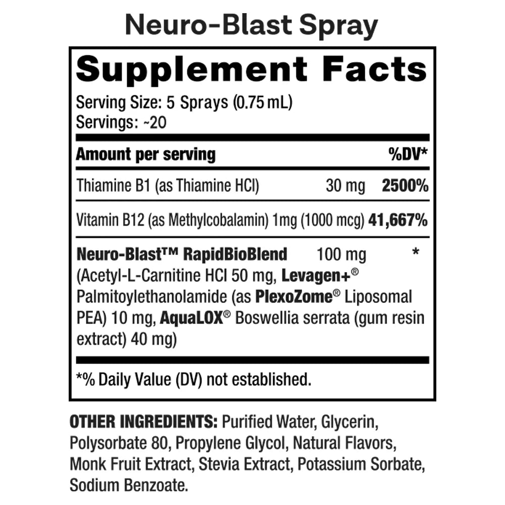 Neuro-Blast System Advanced Nerve Health & Cellular Energy Formula